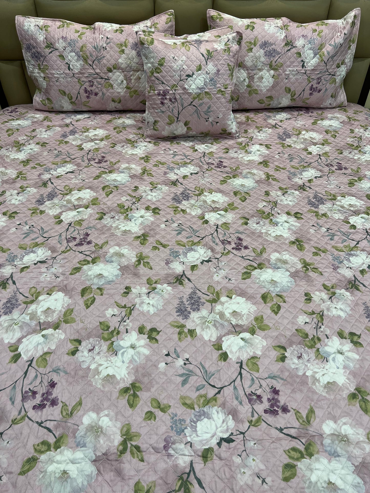 Quilted Bedcover 5pc Set