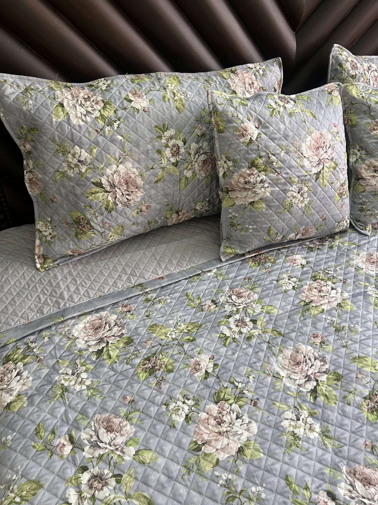 Quilted Bedcover 5pc Set