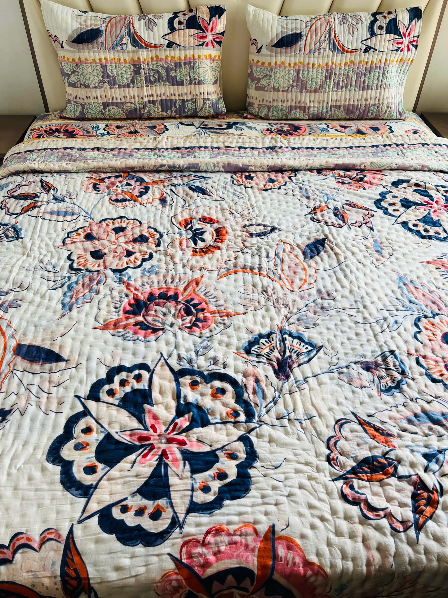 Double Bed Printed Quilt