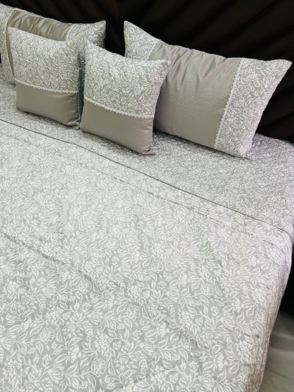 Quilted Bedcover 5pc Set