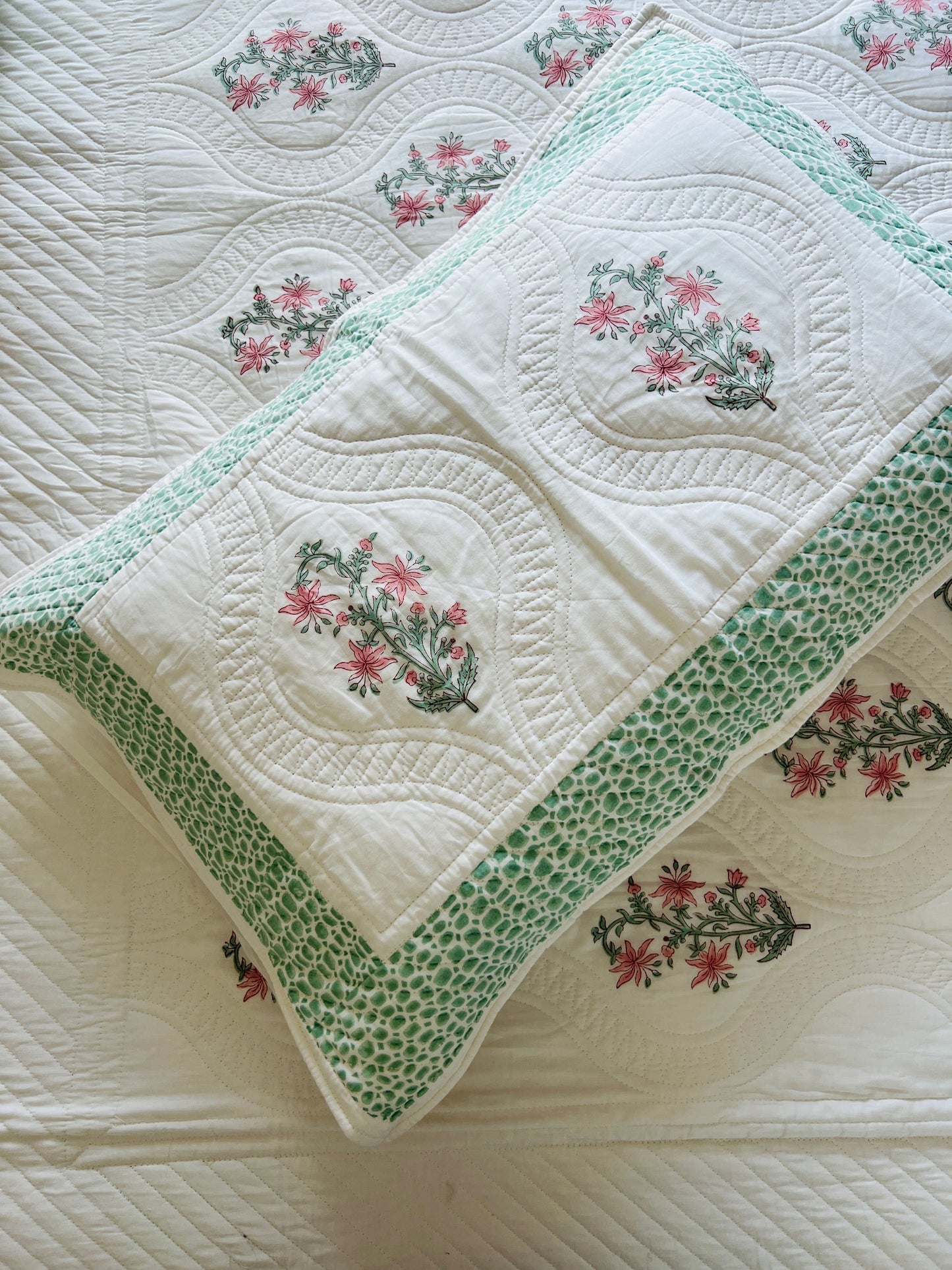 Quilted Bedcover 3pc Set