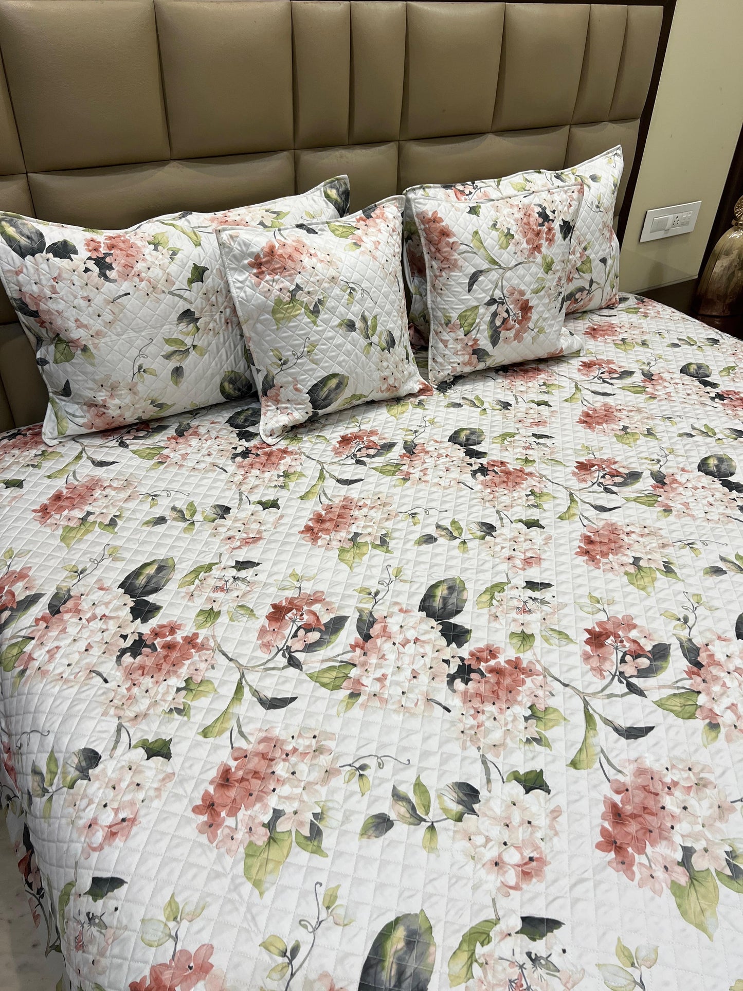 Quilted Bedcover 5pc Set