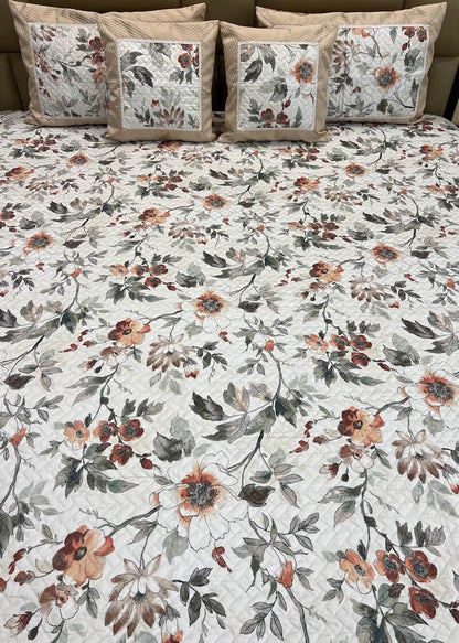 Quilted Bedcover 5pc Set