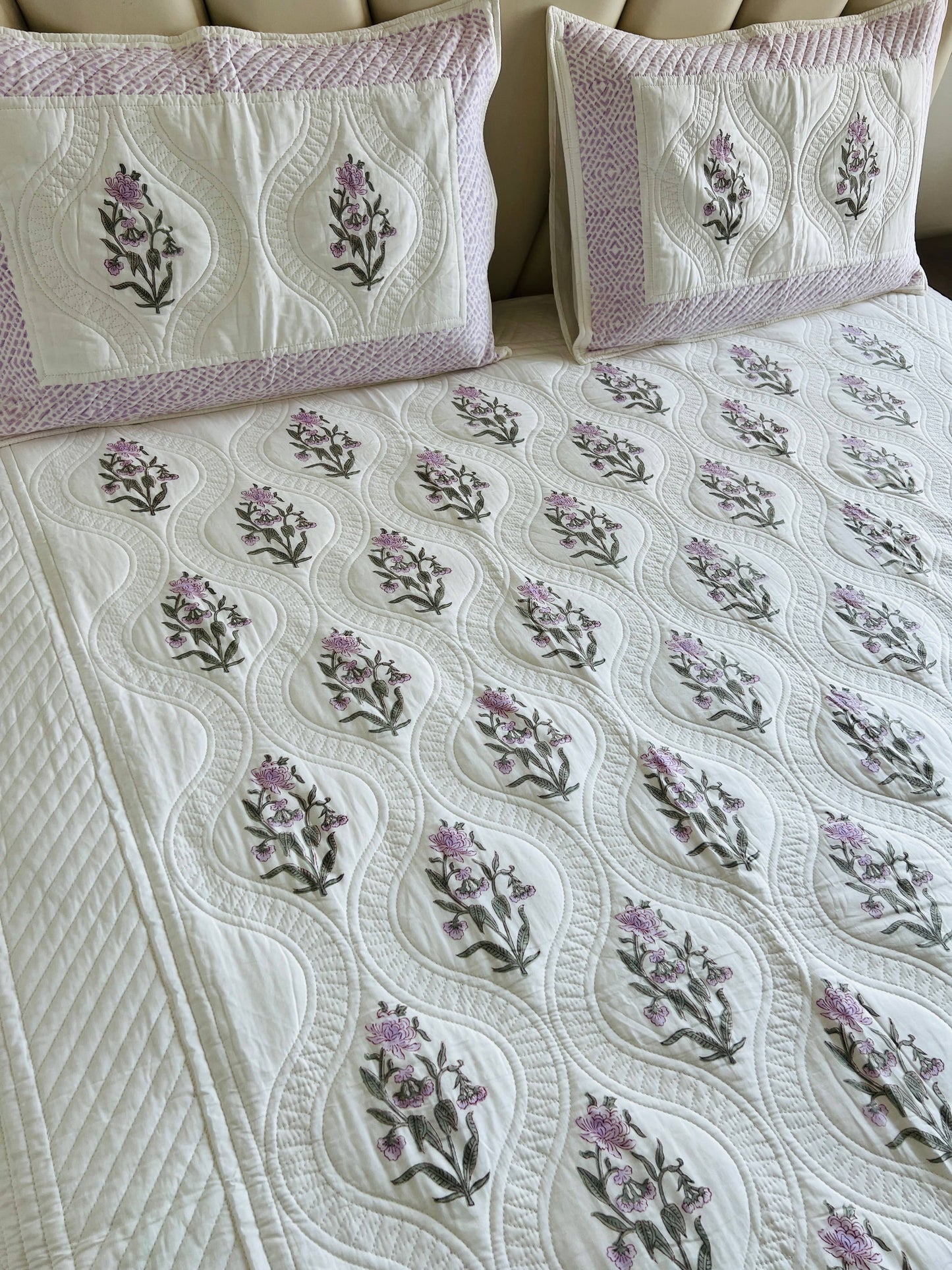 Quilted Bedcover 3pc Set