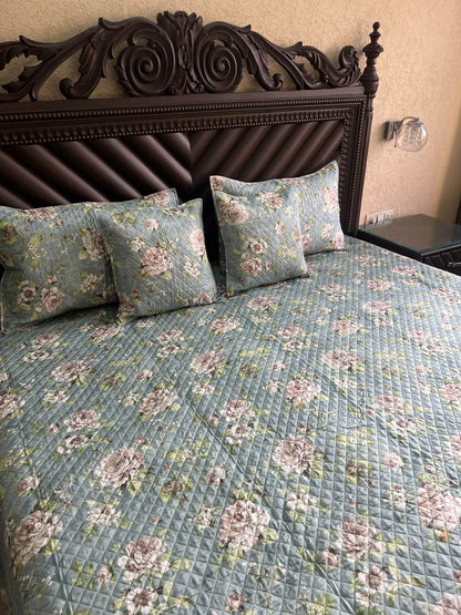 Quilted Bedcover 5pc Set