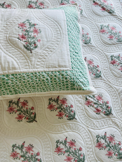 Quilted Bedcover 3pc Set