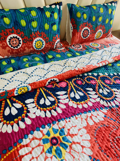 Double Bed Printed Quilt