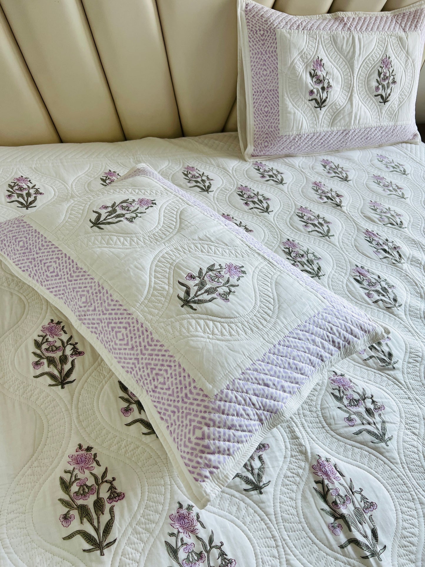 Quilted Bedcover 3pc Set