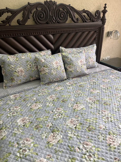 Quilted Bedcover 5pc Set