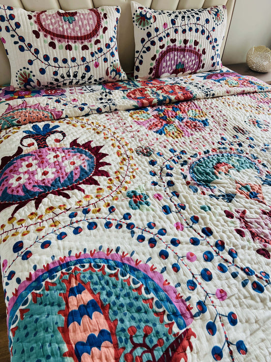 Double Bed Printed Quilt