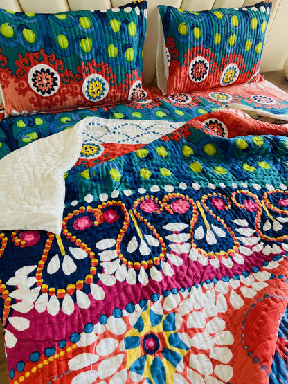 Double Bed Printed Quilt