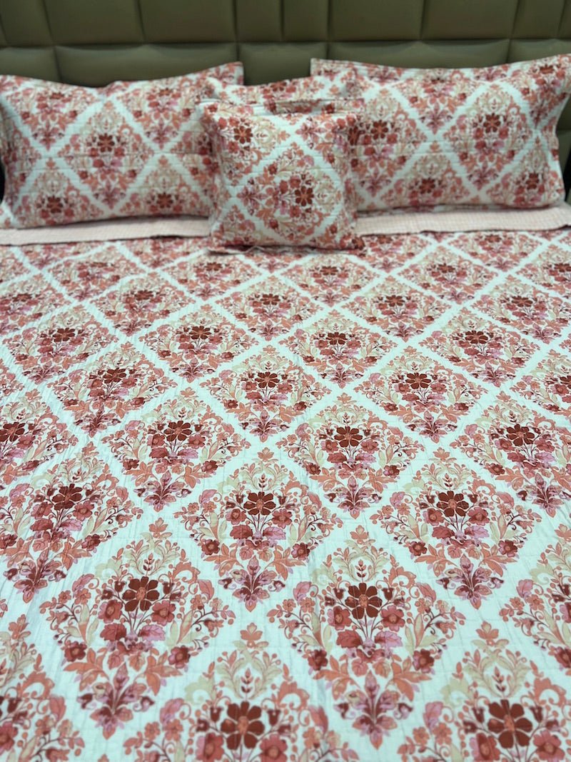 Quilted Bedcover 5pc Set