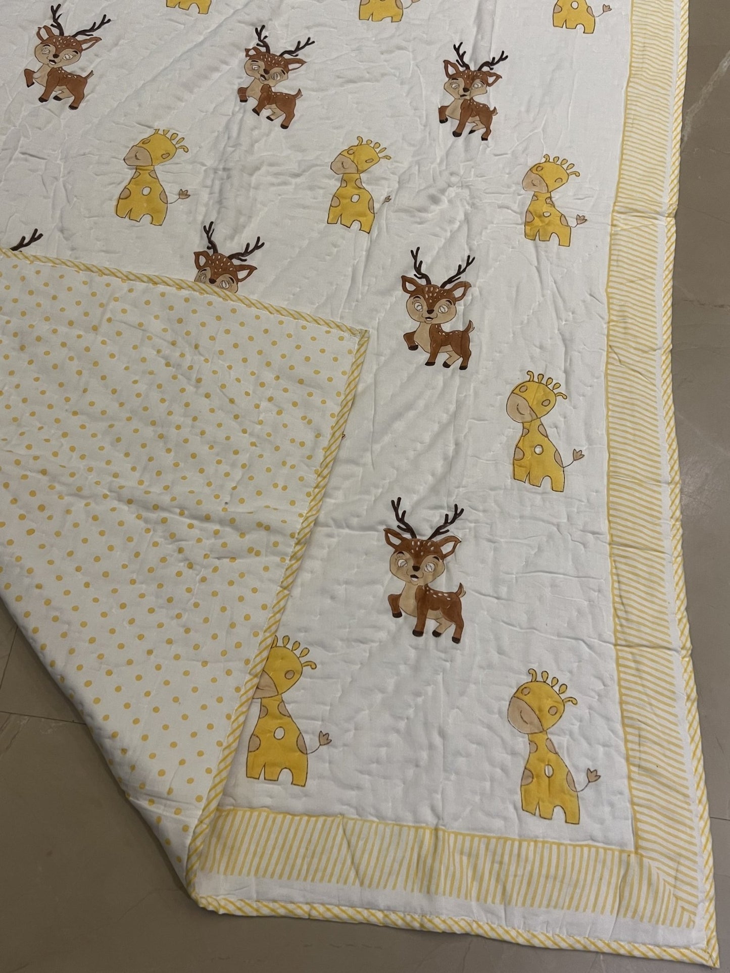 Bambi Baby Quilt (Single)