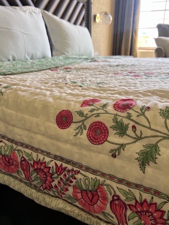 Double Bed Reversible Quilt